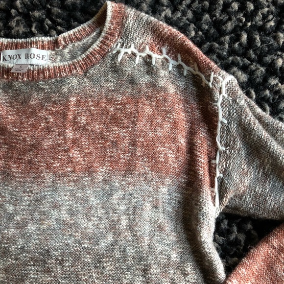 Knox Rose ombré bell sleeve sweater small - Picture 3 of 4